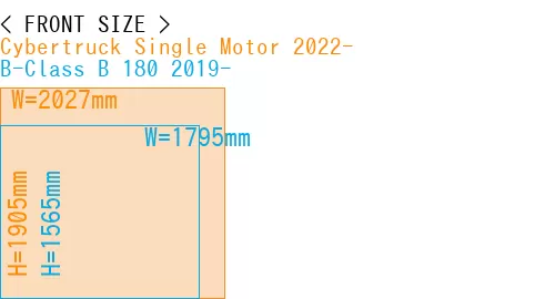 #Cybertruck Single Motor 2022- + B-Class B 180 2019-